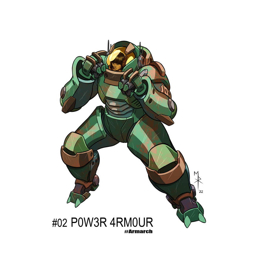 #02 Power Armour by CaptainKoolpantz on DeviantArt
