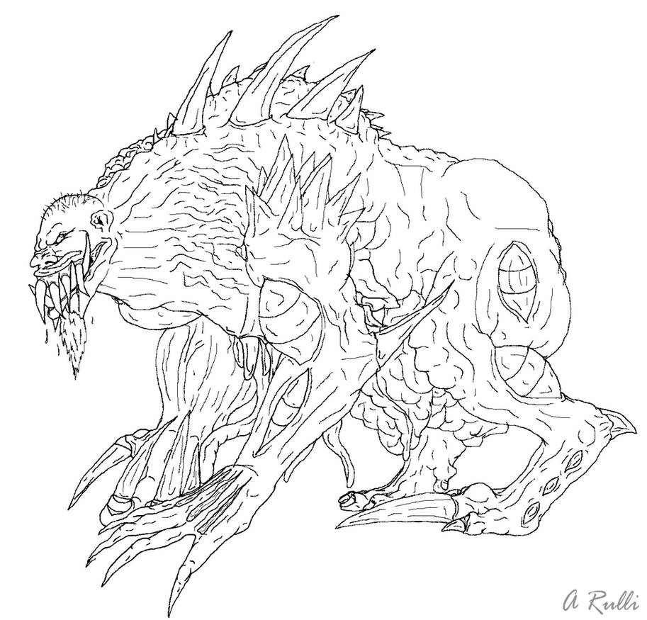 D. Mutant Form Rough Concept by DanteVergilLoverAR on DeviantArt