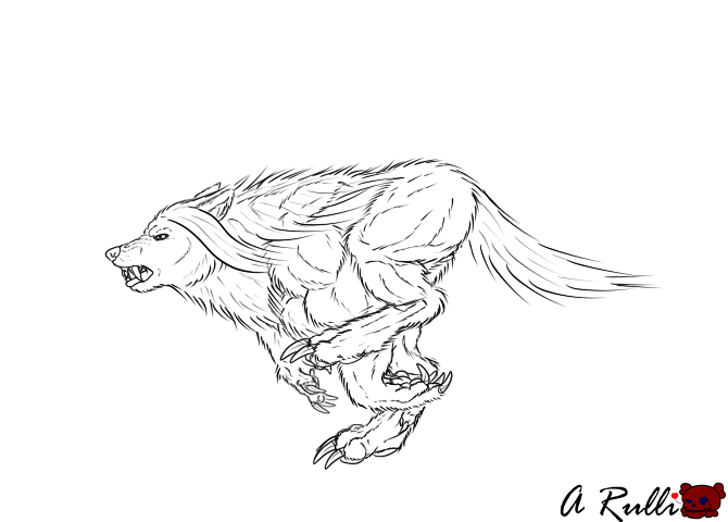 Werewolf Run Animation by DanteVergilLoverAR on DeviantArt