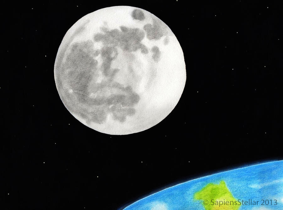 Moon Map Deviantart The Moon by SapiensStellar on DeviantArt