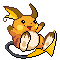 Pokemon Yellow Raichu Sprite Revamp