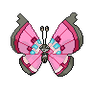 Scratch Vivillon Animated Pokemon Sprite