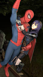 Lucina x Spider-Man by LucinaSpidey35