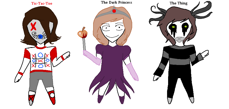 Creepypasta adoptables batch 1