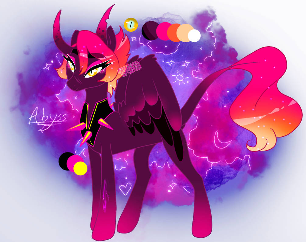 MLP:OC Abyss by lilbeantrix on DeviantArt