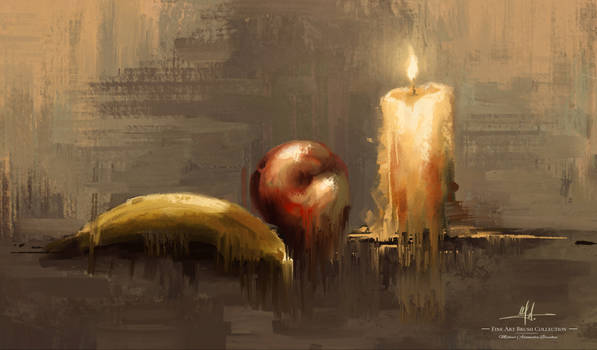 Abstract Still Life Michael Adamidis Brushes