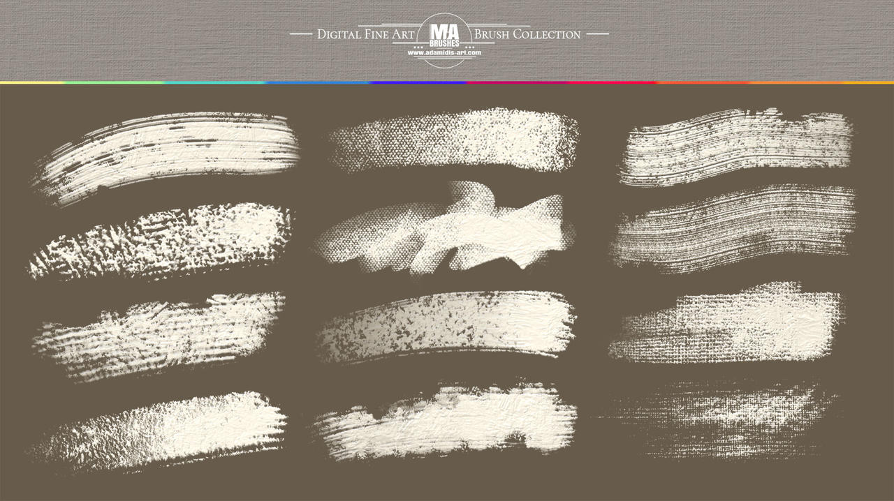 photoshop brushes oil painting texture