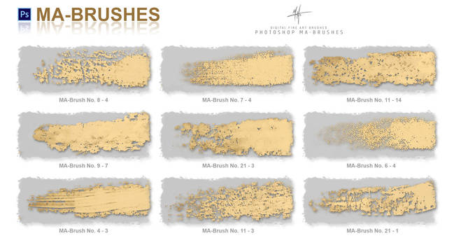 Photoshop Oil Painting Brush Pack MA-BRUSHES