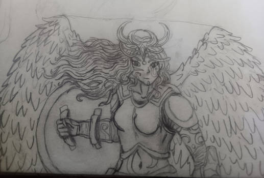 Valkyrie Shield Maiden or Warrior Angel?