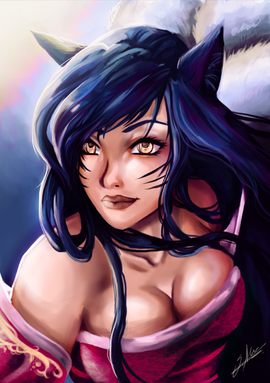 Ahri, the nine tailed Fox