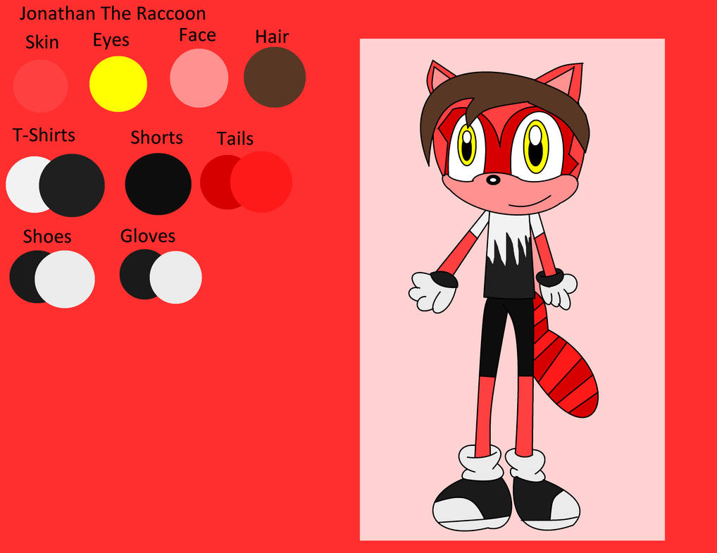 Jonathan The Racoon Jonathan The Raccoon Bio by xXBarttheBunnyxX on DeviantArt