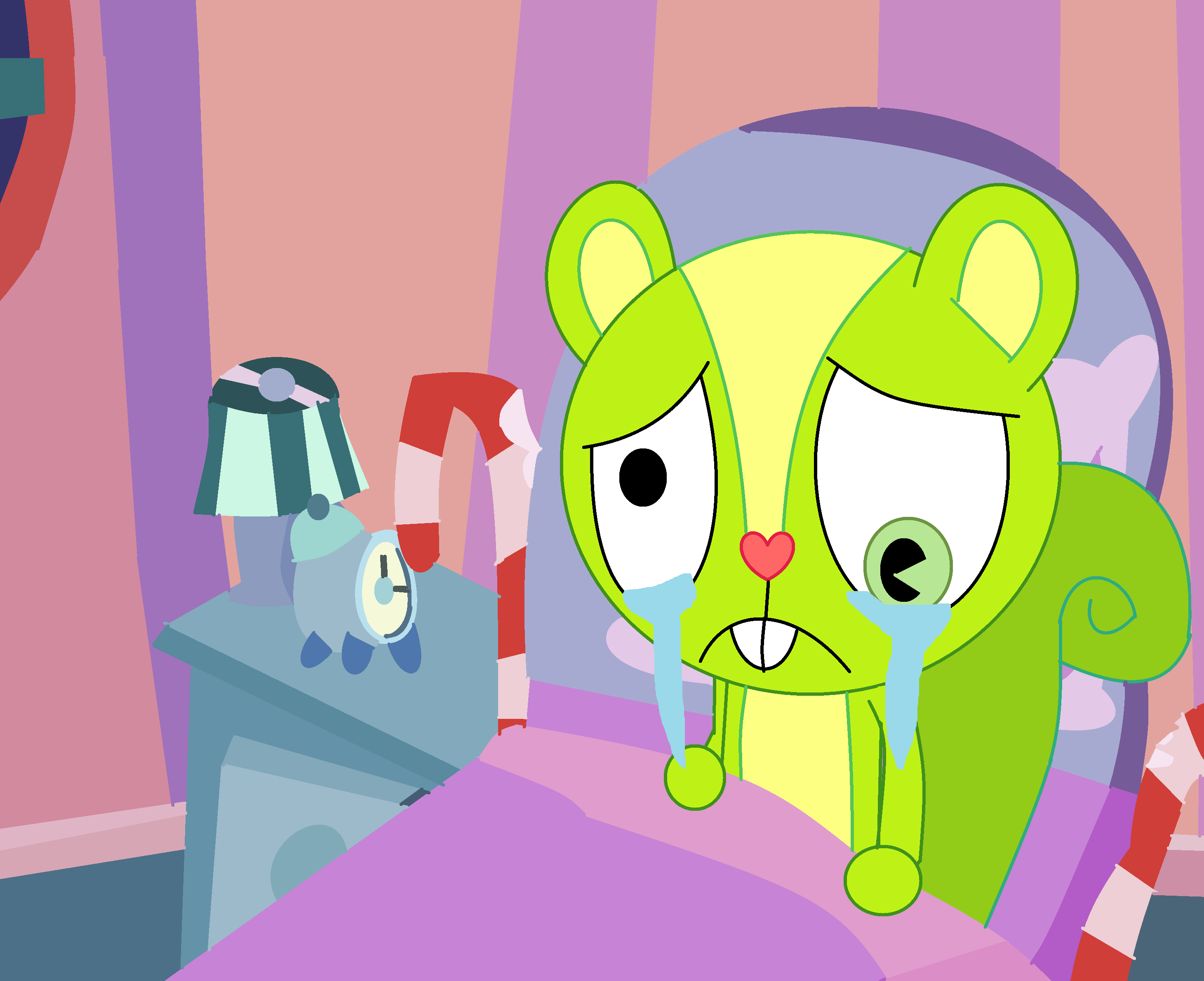HTF - Nutty having bad dream by xXBarttheBunnyxX on DeviantArt
