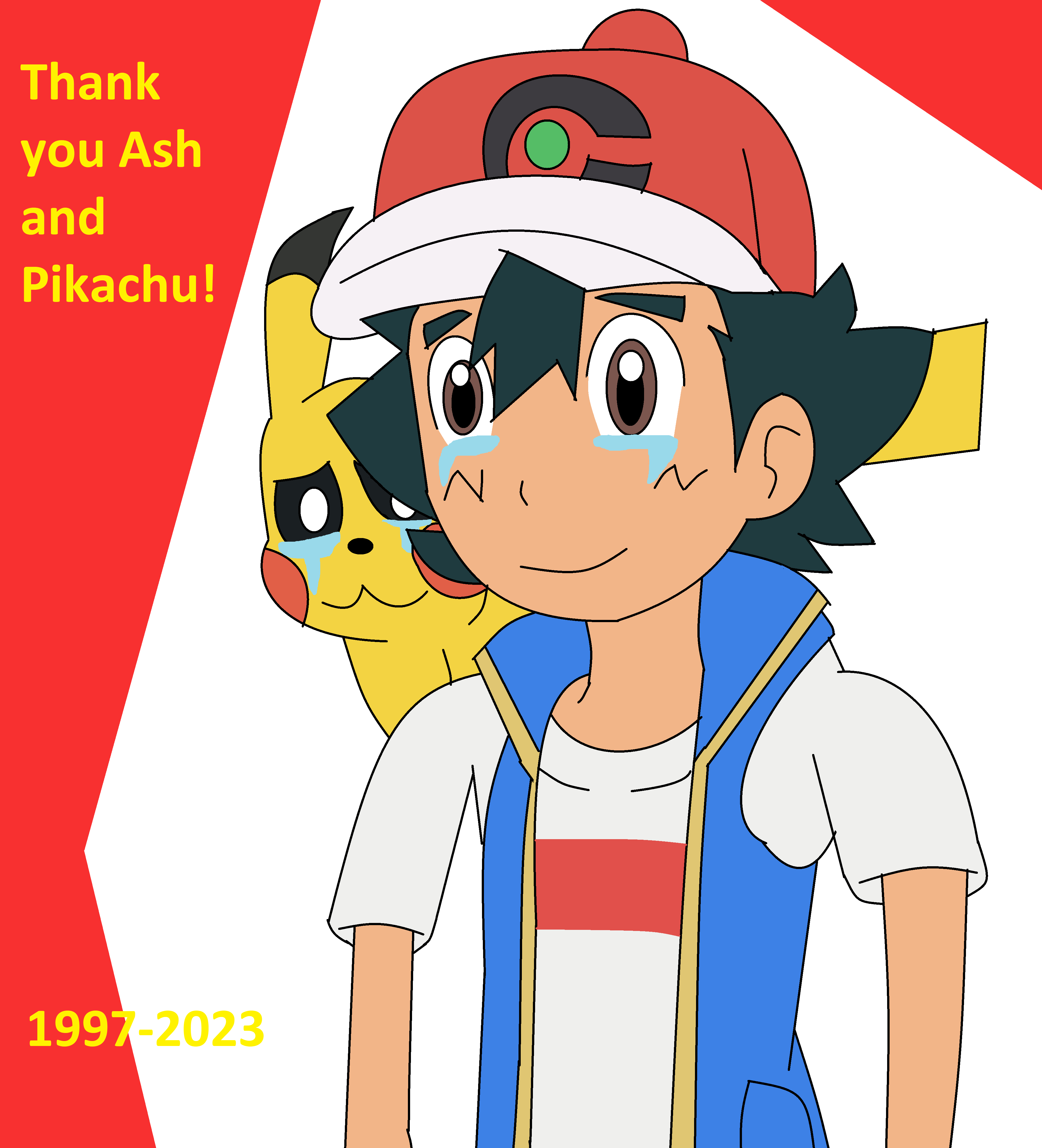 Goodbye, Ash and Pikachu! by xXBarttheBunnyxX on DeviantArt