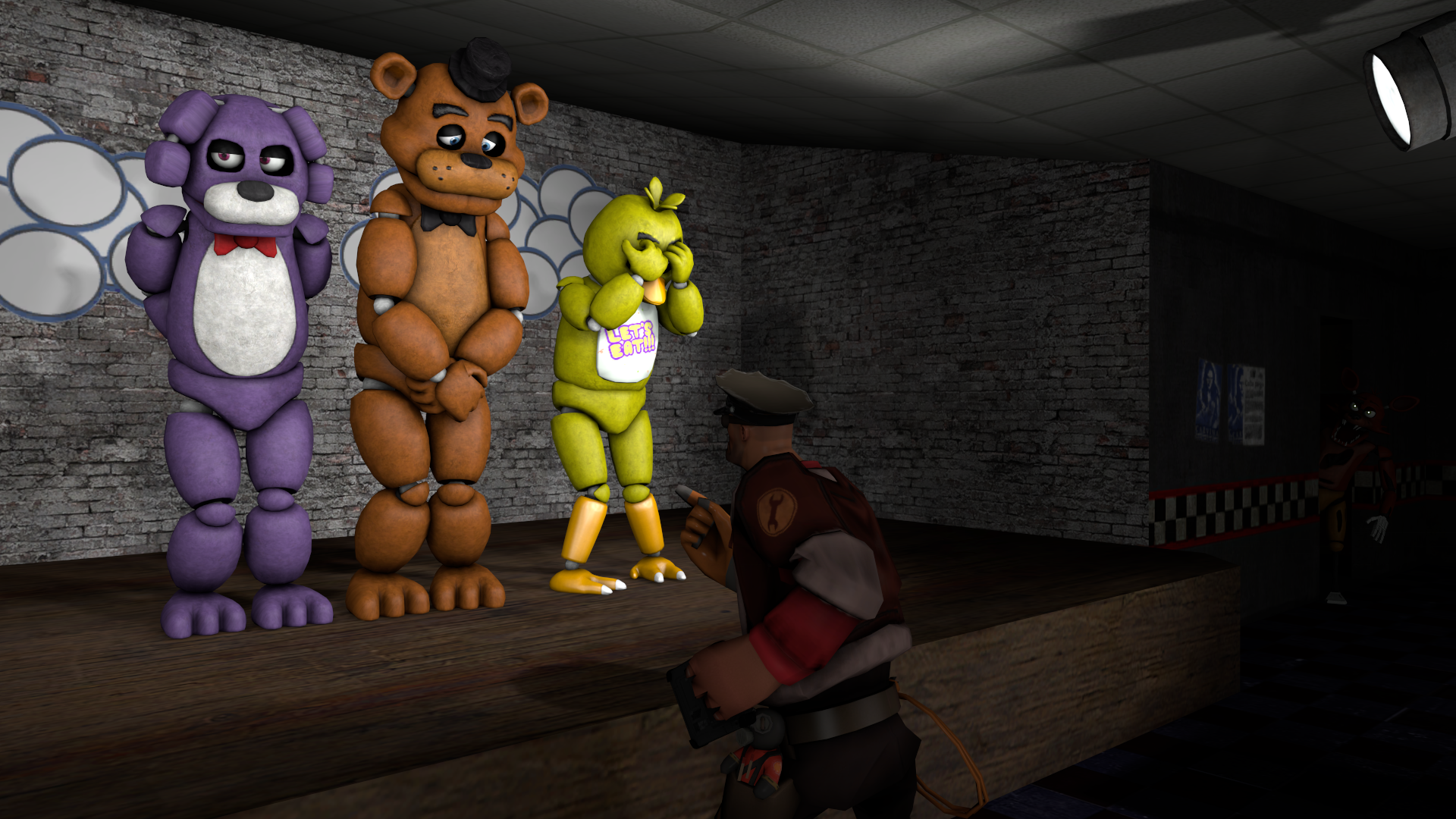 Freddy Fazbear's Pizza's New Night Guard