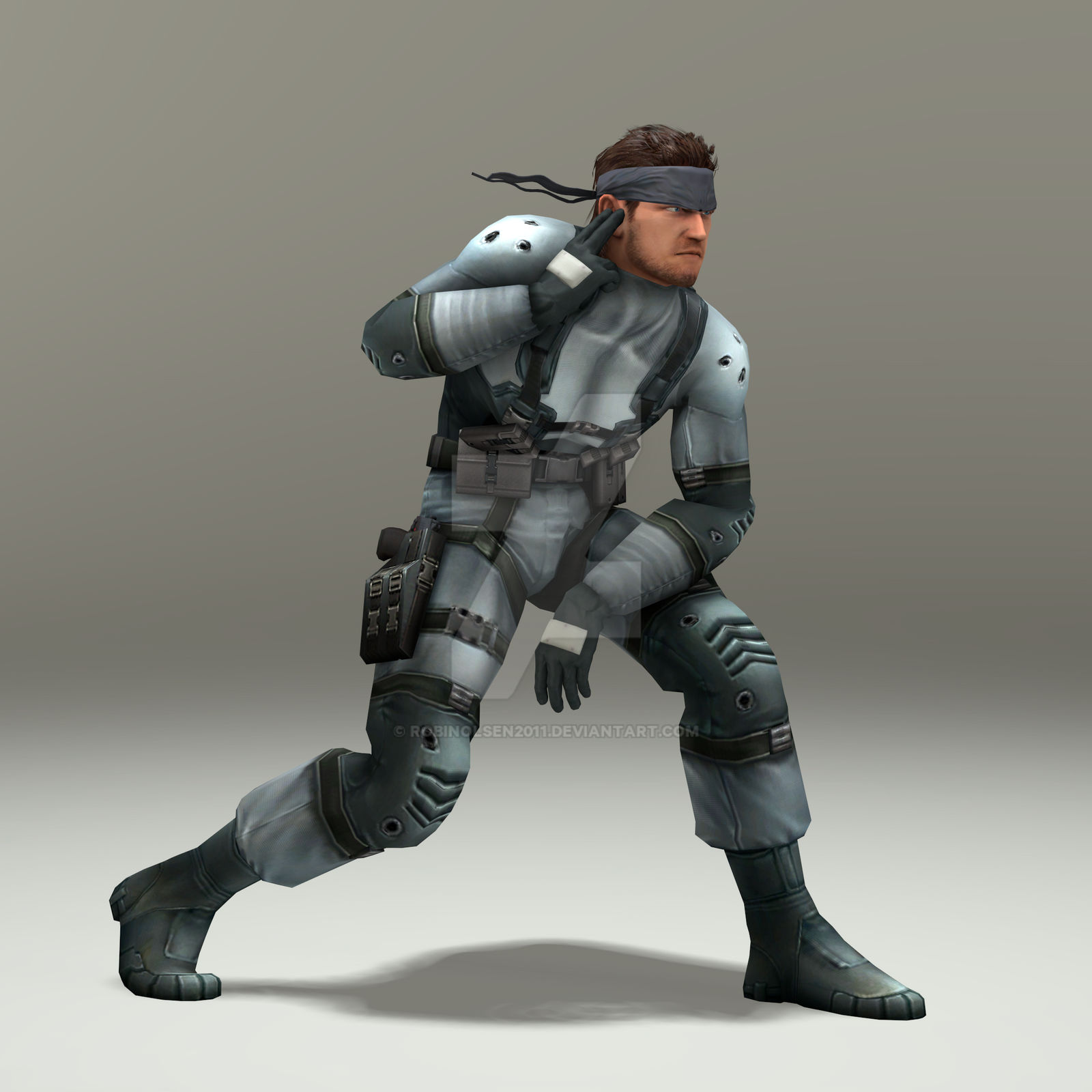 Metal Gear Solid - Solid Snake by RobinOlsen2011 on DeviantArt