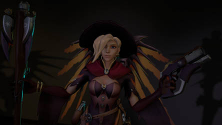 Overwatch Witch Mercy