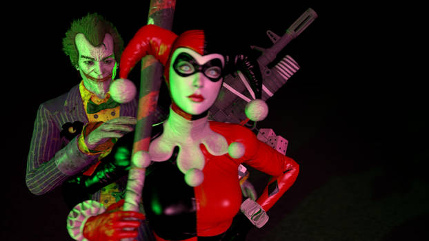 Joker and Harley Quinn