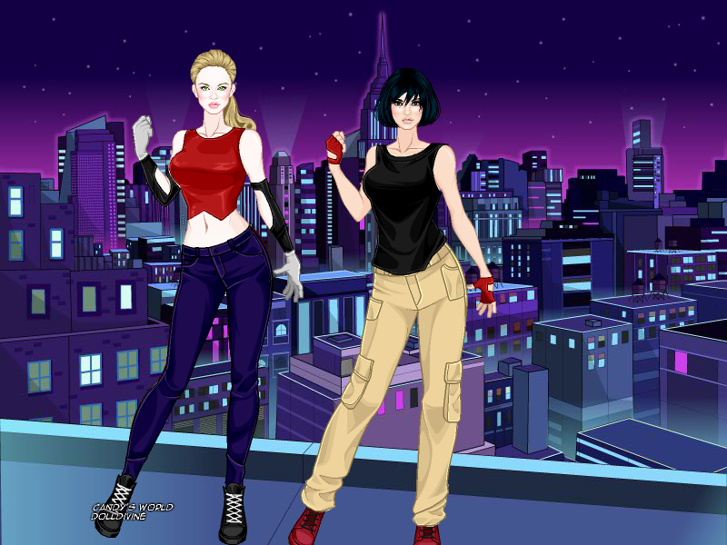 Faith and Celeste (Mirror's Edge) by FoxyPirate56912 on DeviantArt