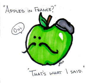 Apples in France