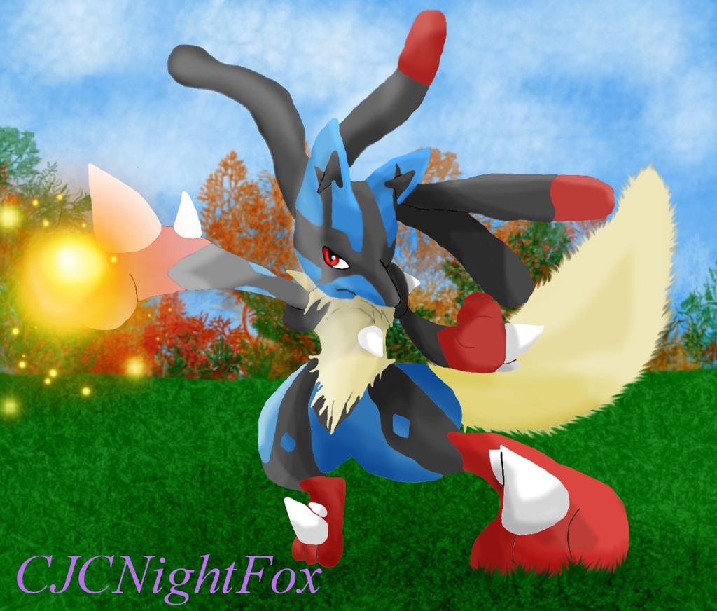 Mega Lucario Used Power Up Punch By Cjcnightfox On Deviantart Mega Lucario Used Power Up Punch By Cjcnightfox On Deviantart