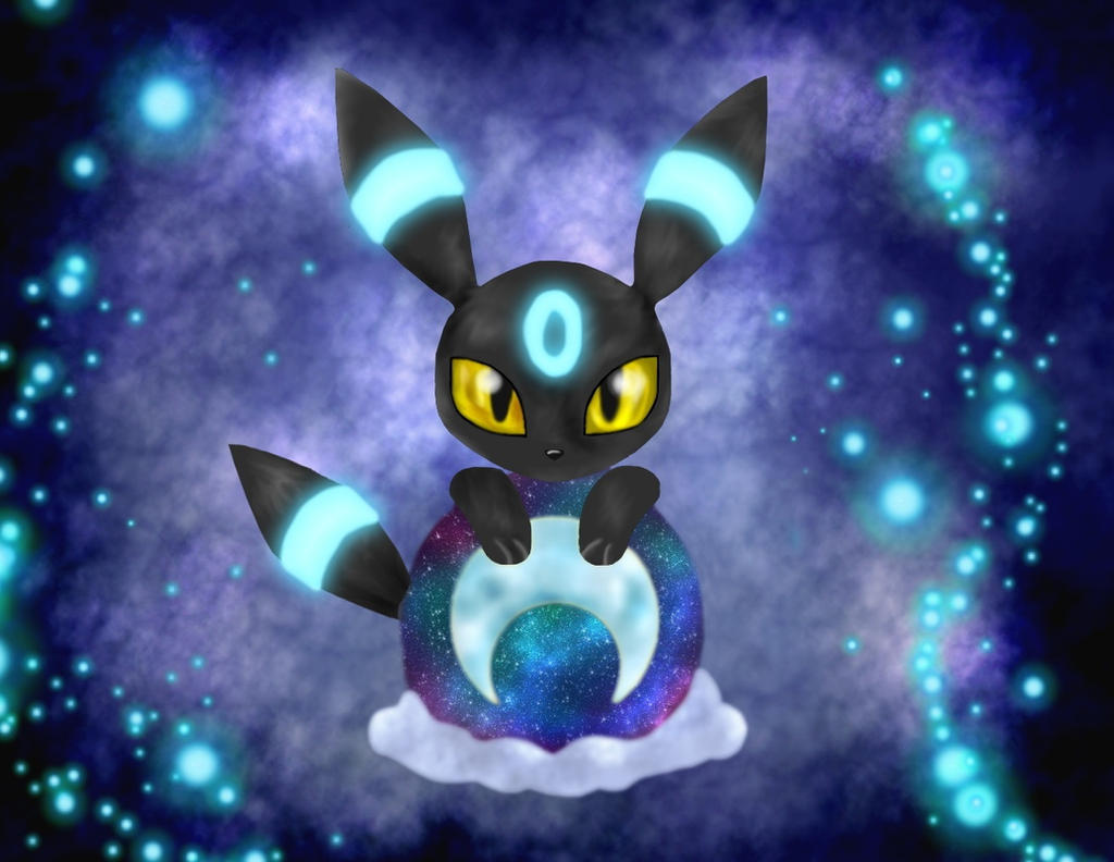 Blue Moon Ribon Umbreon Blue Moon by CJCNightFox on DeviantArt