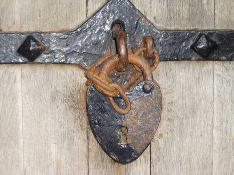 Caernarfon Castle 22 March 08 - Door Texture