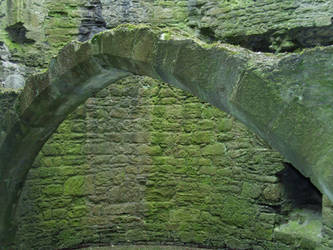 Beaumaris - Ruined Tower Interior 2