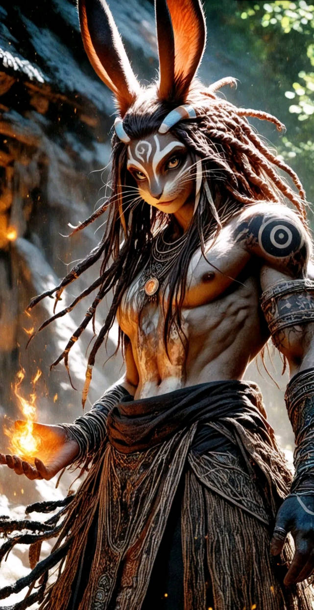 Shamanism Rabbit Rabbit shaman 2 by Silverdad94 on DeviantArt