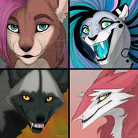 4 commission icons