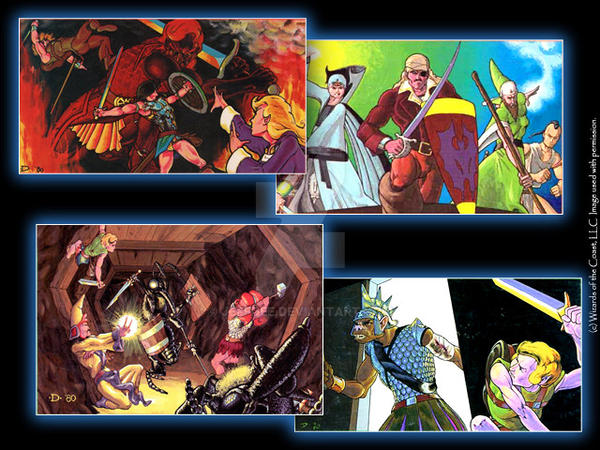 Re-Creating ADnD Module Cover Paintings Part 2 by JeffDee on DeviantArt