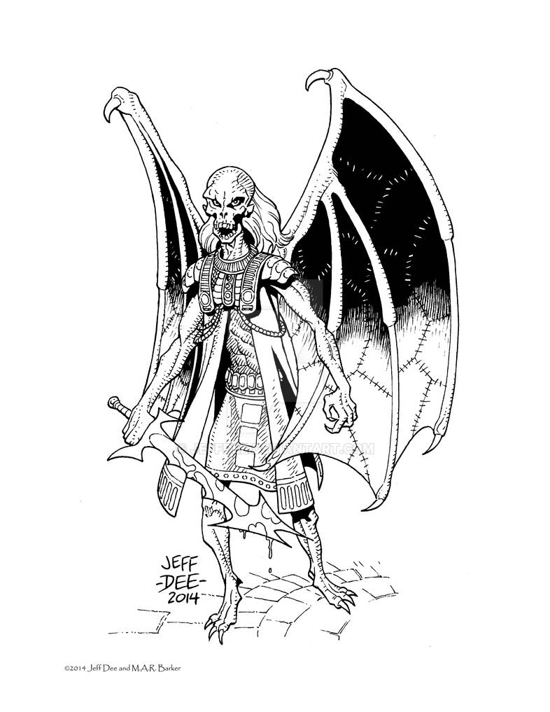 Vorodla (the Flying Undead) by JeffDee on DeviantArt