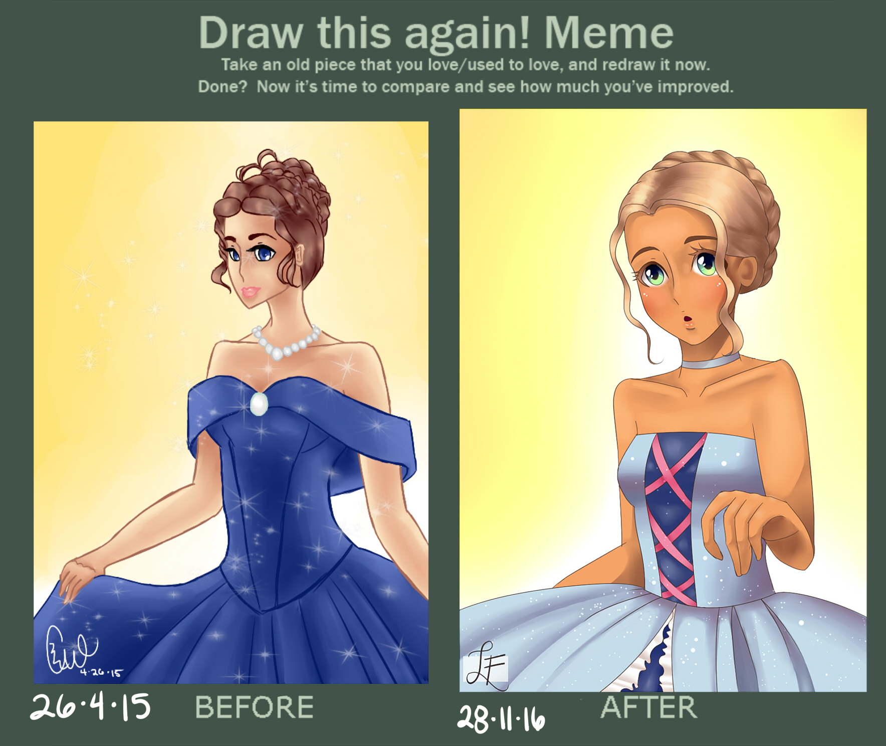 Improvement Meme :: dress ::