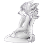 Free Sitting Anthro Pose