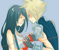 Final Fantasy VII : Cloud+Tifa