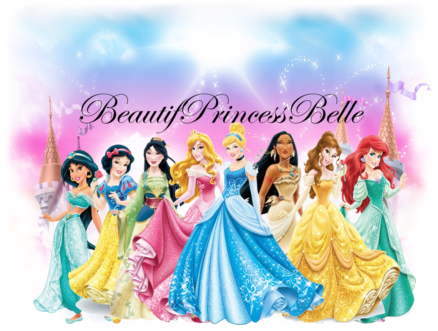 DP New Look Of 8 Princesses by BeautifPrincessBelle on DeviantArt