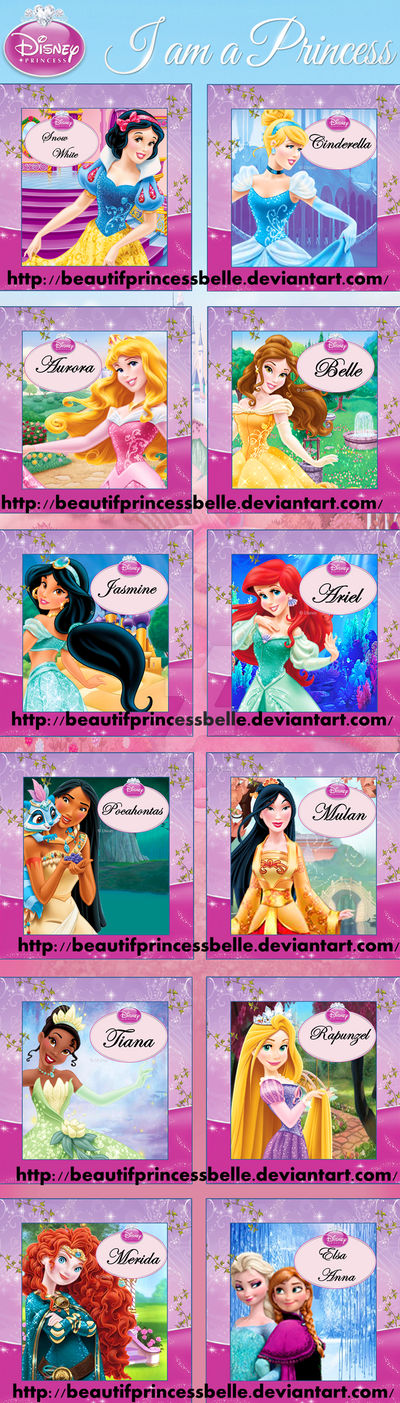 Disney Princesses - Royal Girls by BeautifPrincessBelle on DeviantArt
