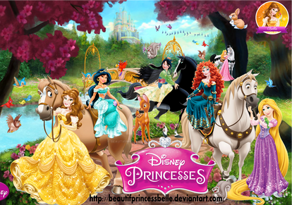 Disney Princesses - Princesses Best Friends