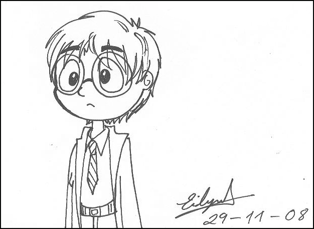 Harry Potter cartoon by Eilyn-Chan on DeviantArt