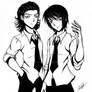 Loki and Sebastian Michaelis