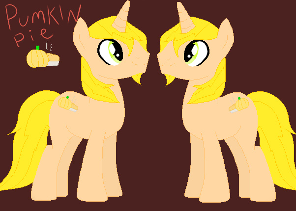 Pumkin Pie MLP  Oc