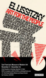 El Lissitzky Poster Typography