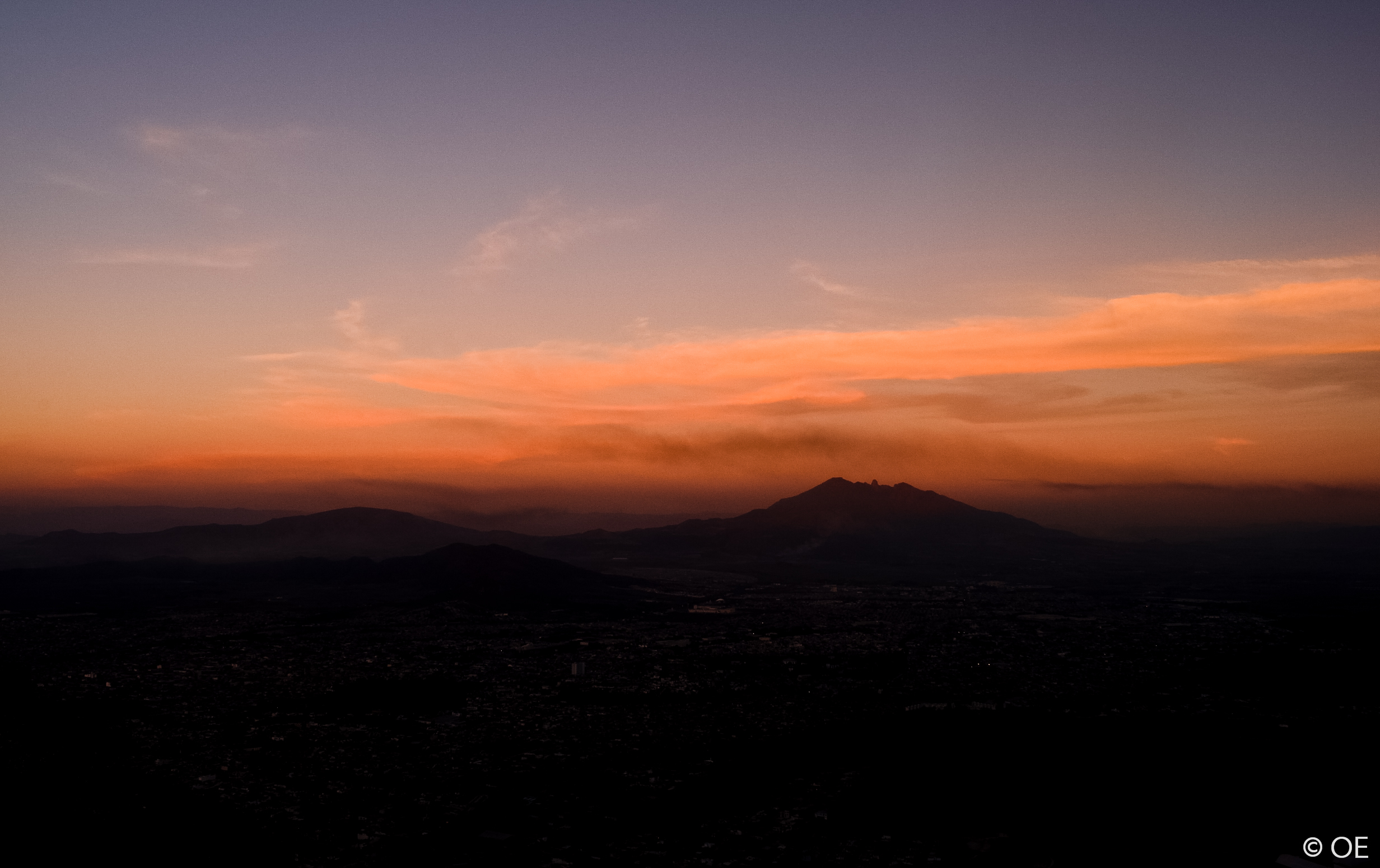 Hill top: View not words.