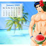 Pipo's Calendar 2009 January