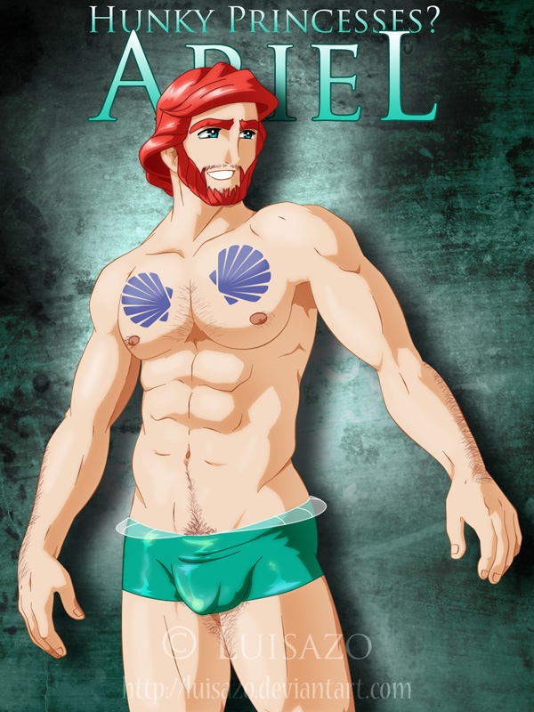 Hunky Disney Princesses - Ariel