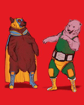 luchadore bears