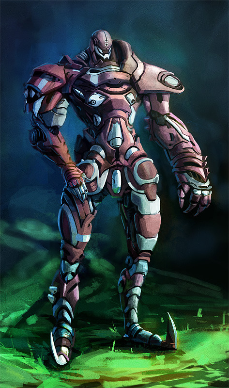 Knight Mech fleshout