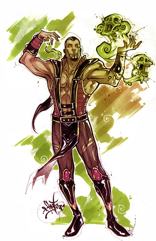 Shang Tsung MK Fan Art by RacoonCake -- Fur Affinity [dot] net