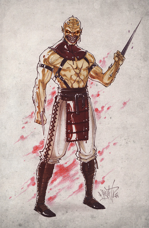 Mortal Kombat Bio Stills: BARAKA by CrucialSuicide on DeviantArt