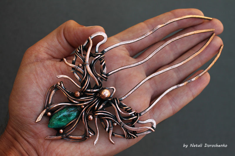 Comb hair Spider by MDorothy Comb hair Spider by MDorothy