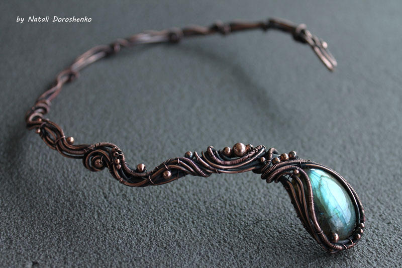 Necklace Snake by MDorothy Necklace Snake by MDorothy